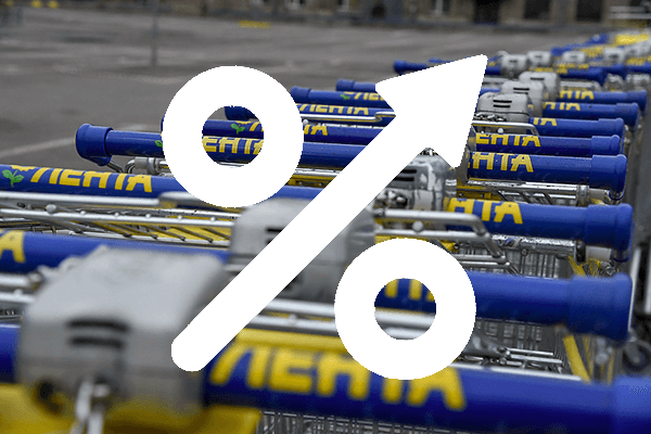 Продажи «Ленты» за 2022 год выросли на 11,1%