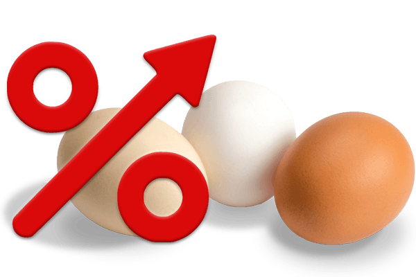 Прокуроры проверят производителей и ритейлеров из-за резкого роста цен на яйца